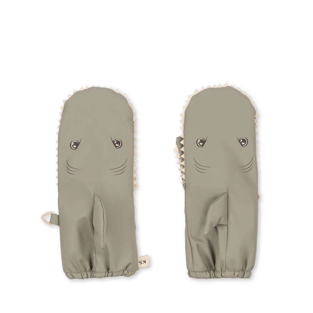 Plainy Shark Face Rain Proof Mittens (Laurel Oak) - Image 4
