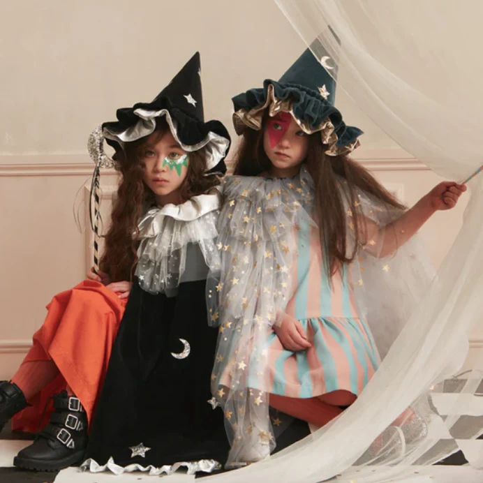 Pointed Witch Hat (Navy) - Image 3