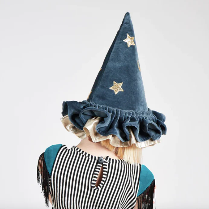 Pointed Witch Hat (Navy) - Image 6