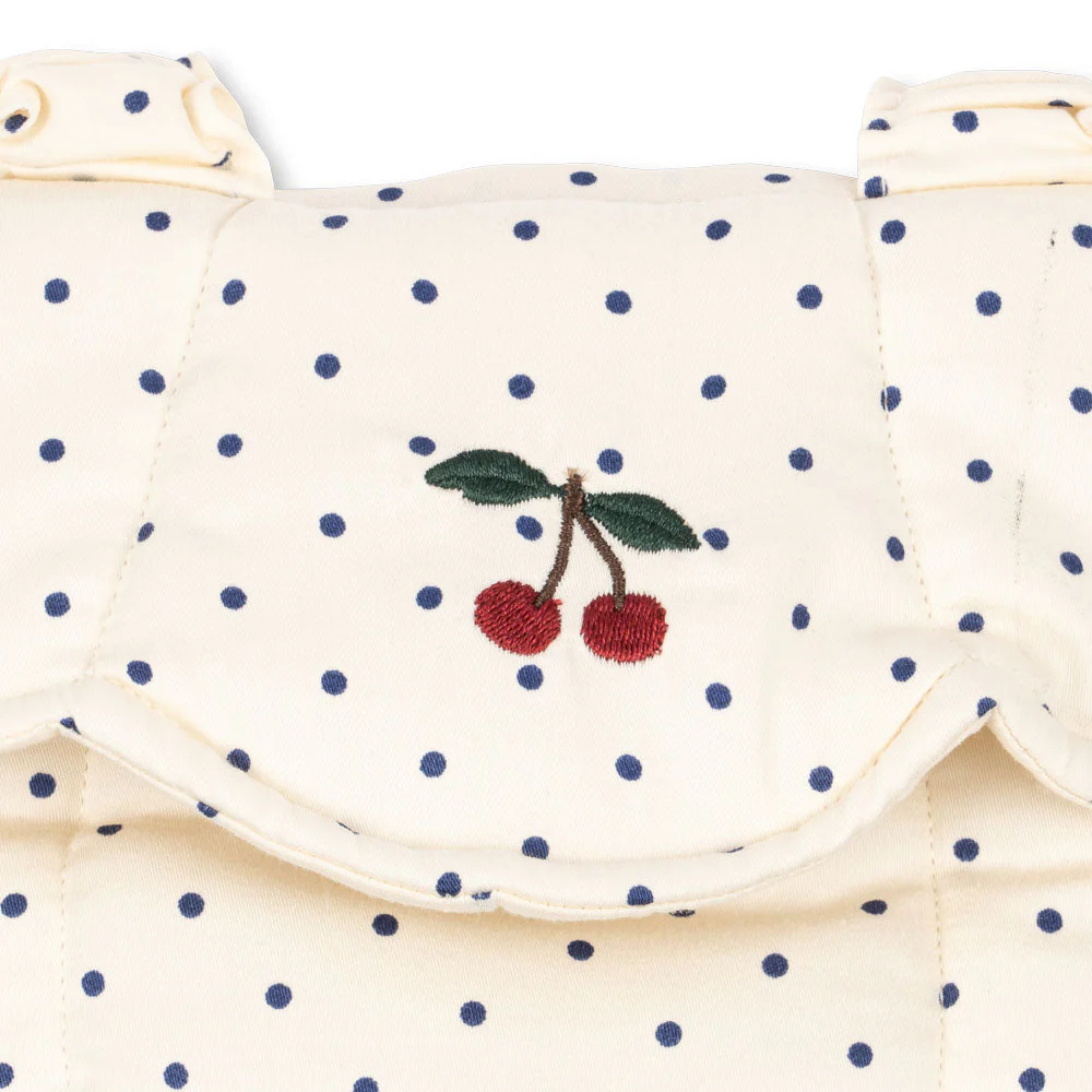 Polka Dot Quilted Dolls Sling Carrier (Estate Dot) - Image 3