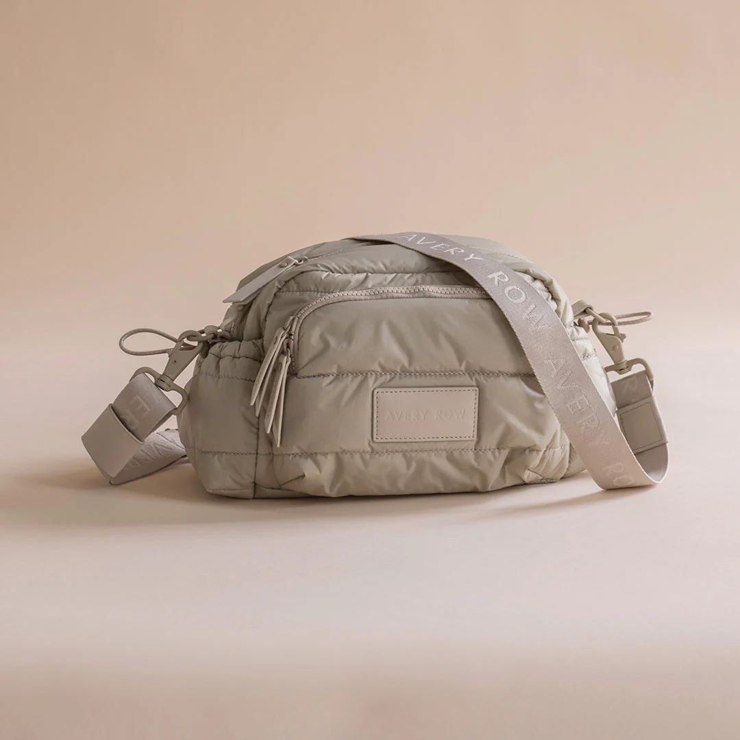 Pram Organiser Cross-Body Bag (Oyster) - Image 3