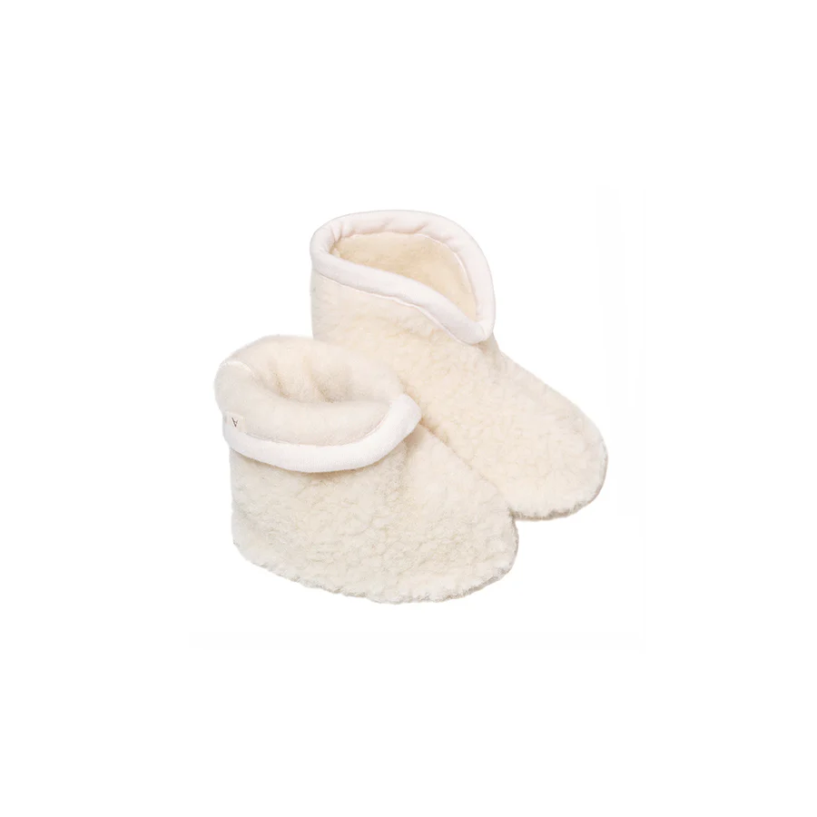 Milk Pure Wool Baby Booties - Image 3