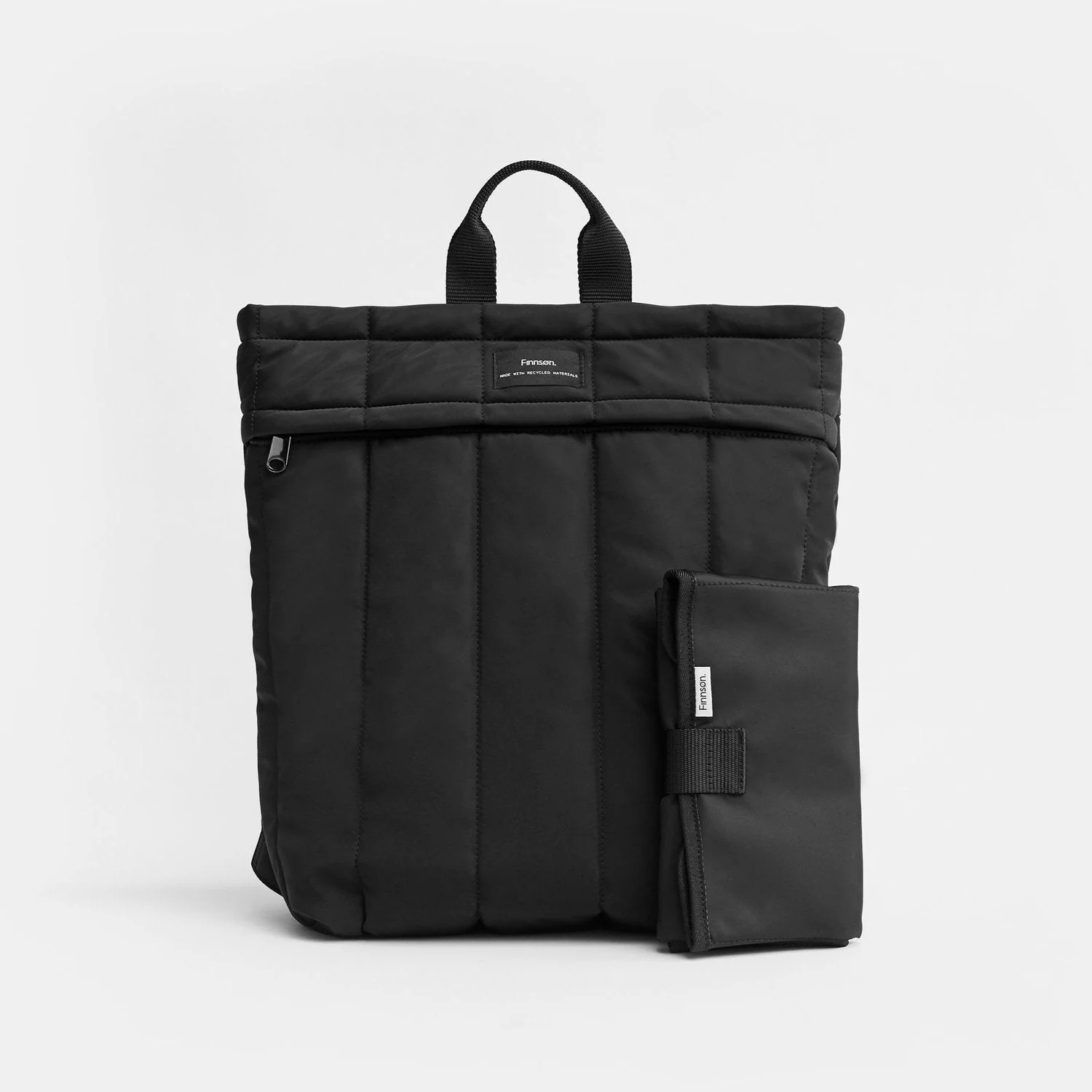 RAE Eco Changing Backpack with Changing Mat (Black) - Image 4