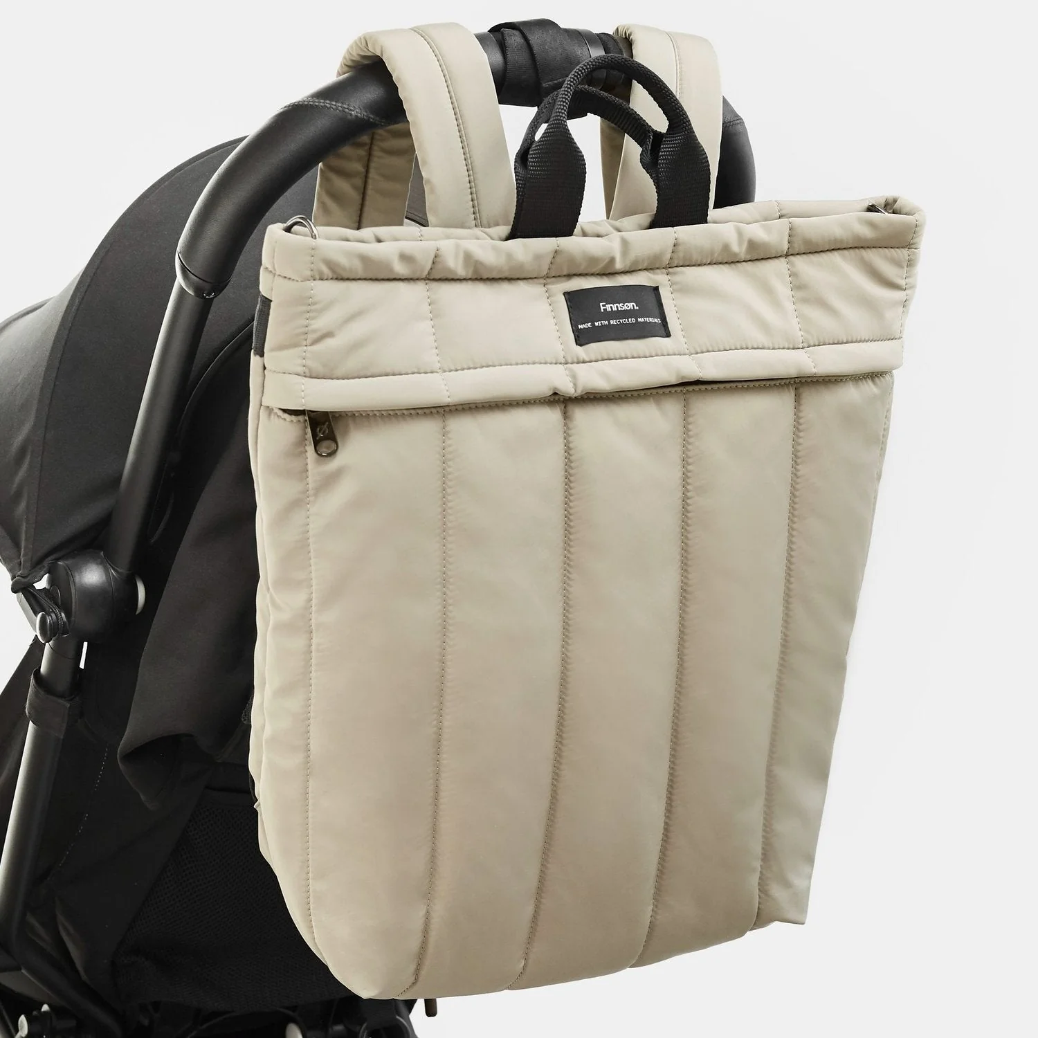 RAE Eco Changing Backpack with Changing Mat (Taupe)