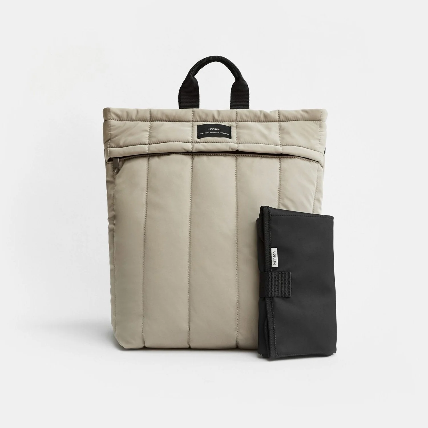 RAE Eco Changing Backpack with Changing Mat (Taupe) - Image 8