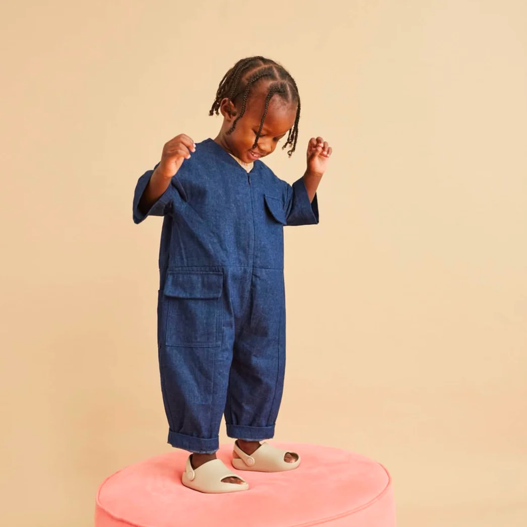 Rae Overall All in One Indigo Denim - Image 2