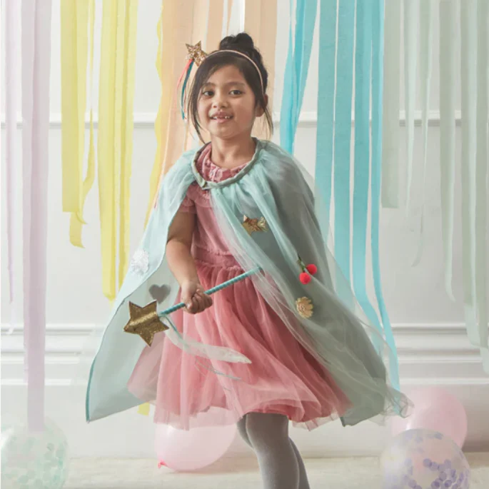 Rainbow Icon Cape and Wand Dress Up Set - Image 3