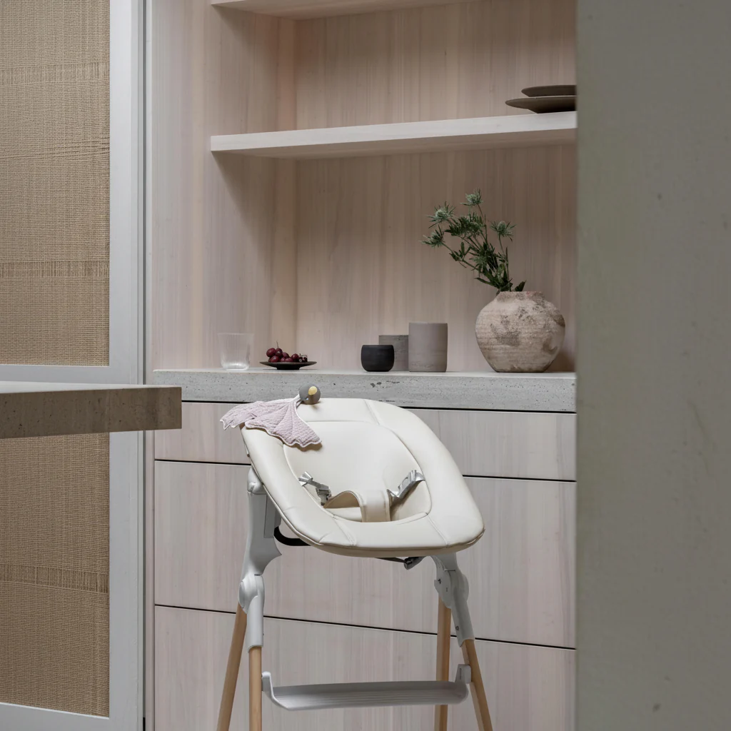 Relax Bouncer Attachment For Viola Highchair (Beige) - Image 4