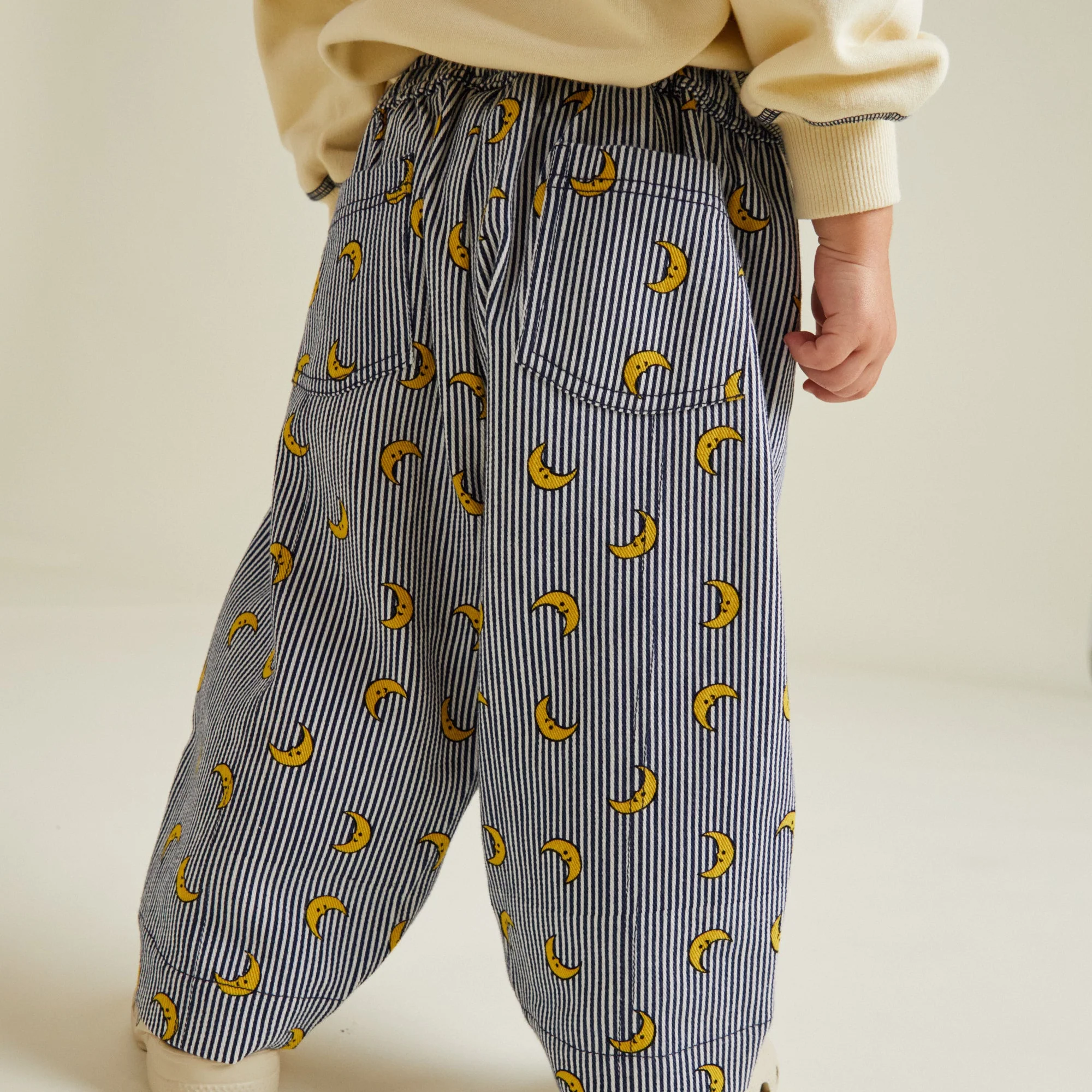 Rex Stripe Moon Print Trouser - Image 2