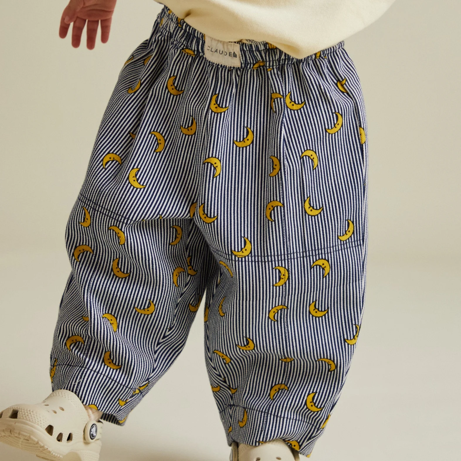 Rex Stripe Moon Print Trouser - Image 3