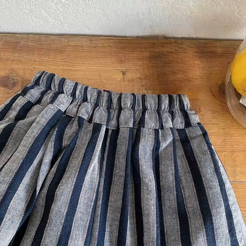 Reye Stripe Wide Leg Trousers - Image 6