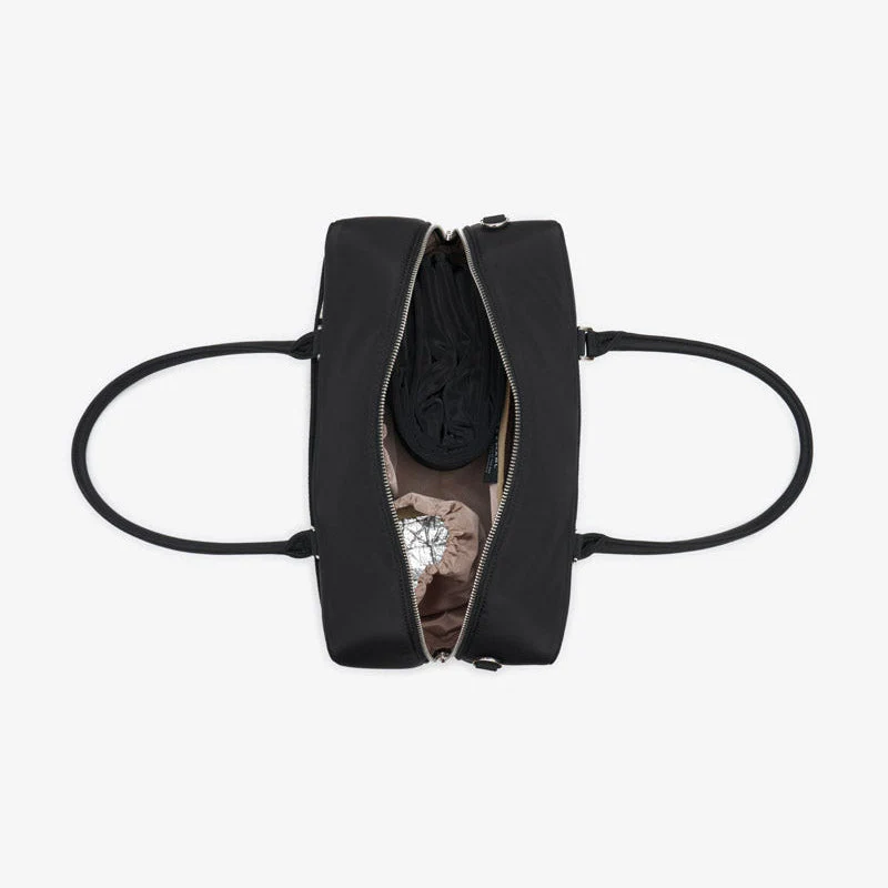 Riley Compact East-West Changing Bag (Black Woven) - Image 7