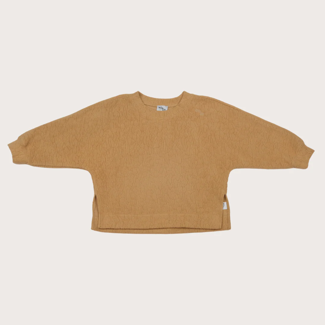 Riverson Cotton Teddy Sweatshirt (Brown) - Image 4