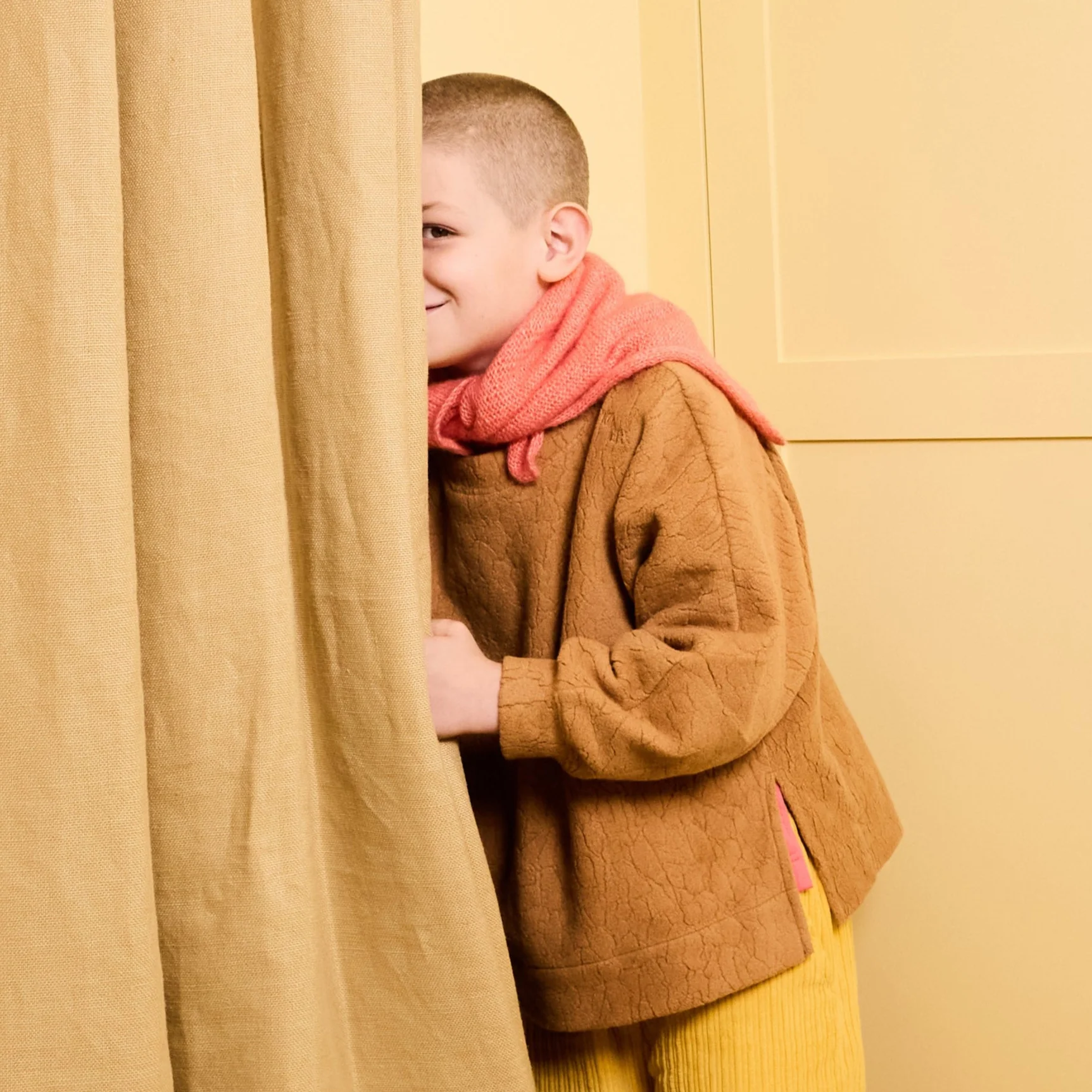 Riverson Cotton Teddy Sweatshirt (Brown) - Image 6