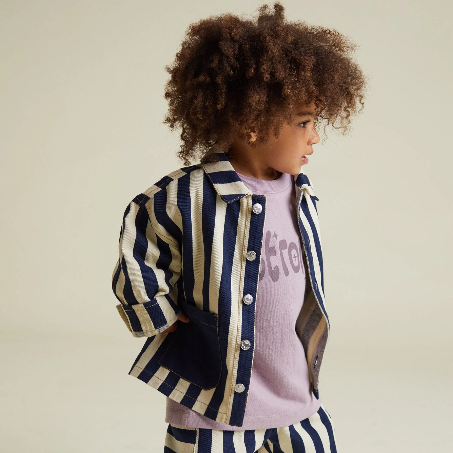 Rori Midnight Stripe Jacket - Image 4