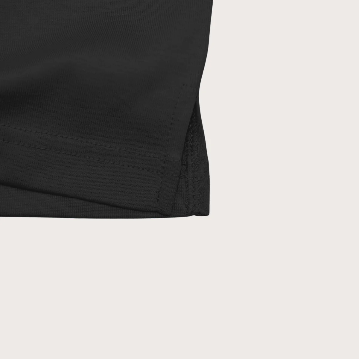 Rory Oversized Boxy Cotton Tee (Black) - Image 2