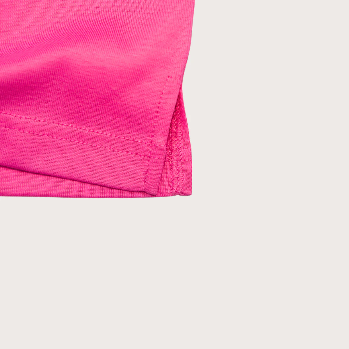 Rory Oversized Boxy Cotton Tee (Shocking Pink) - Image 3