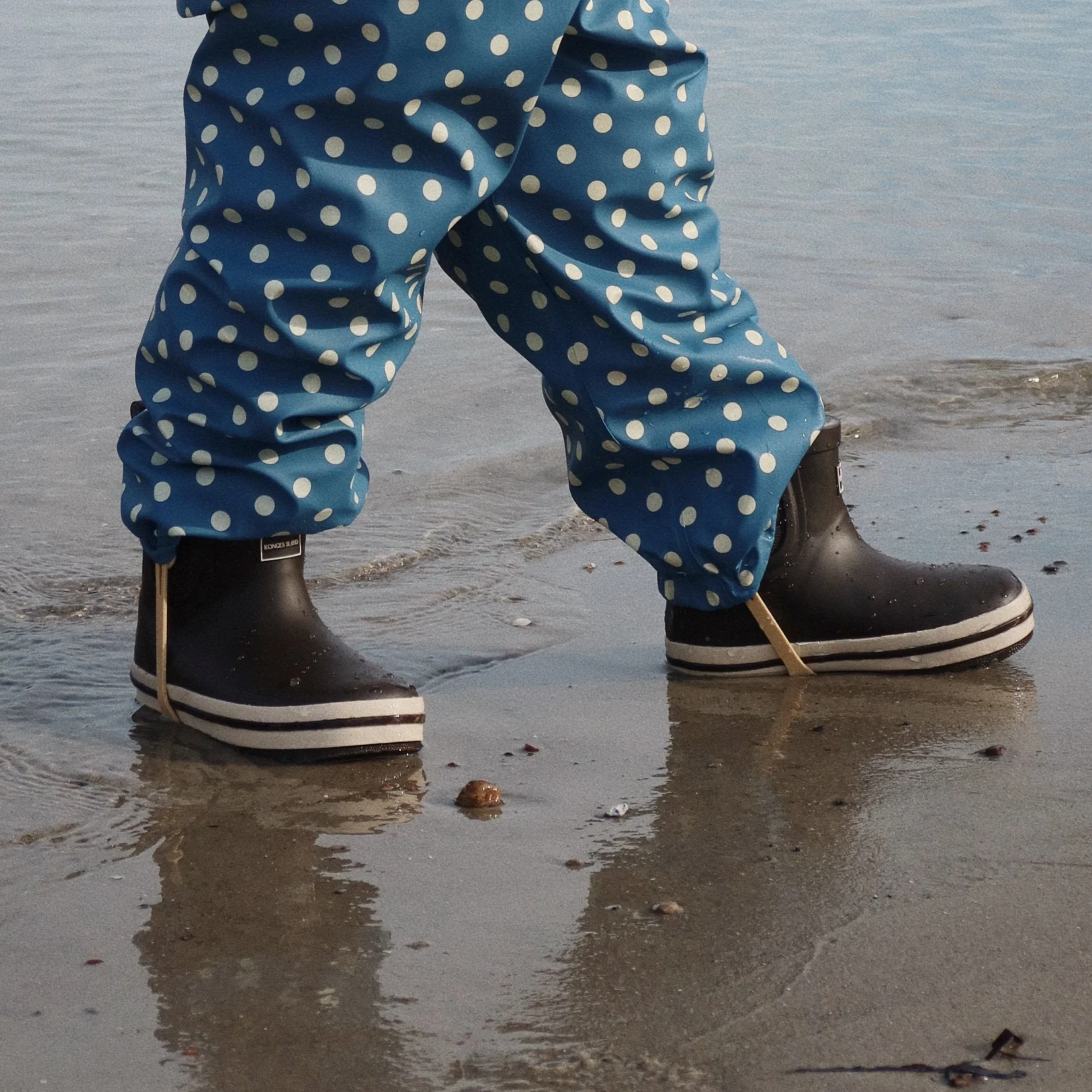 Roi Lemon Thermo Lined Welly Rain Boots (Chocolate Brown) - Image 3