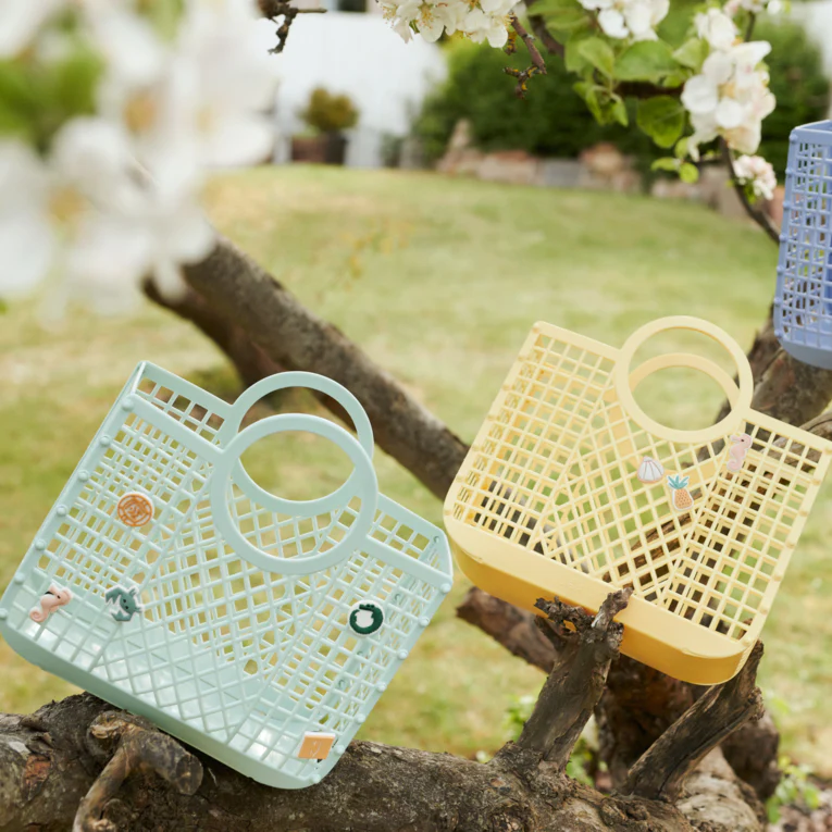 Samantha Basket With Charms (Lemonade) - Image 3