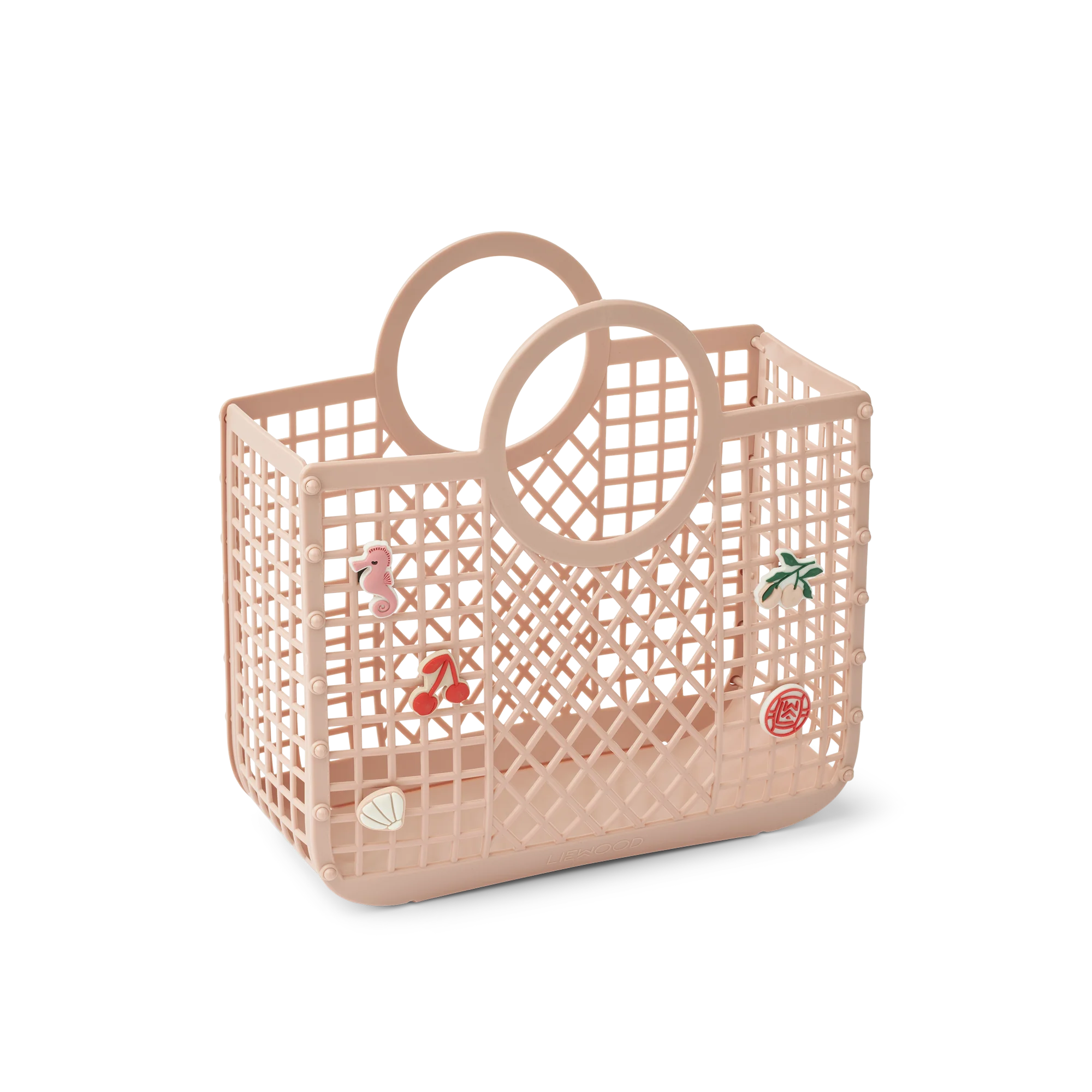 Samantha Basket With Charms (Rose) - Image 2