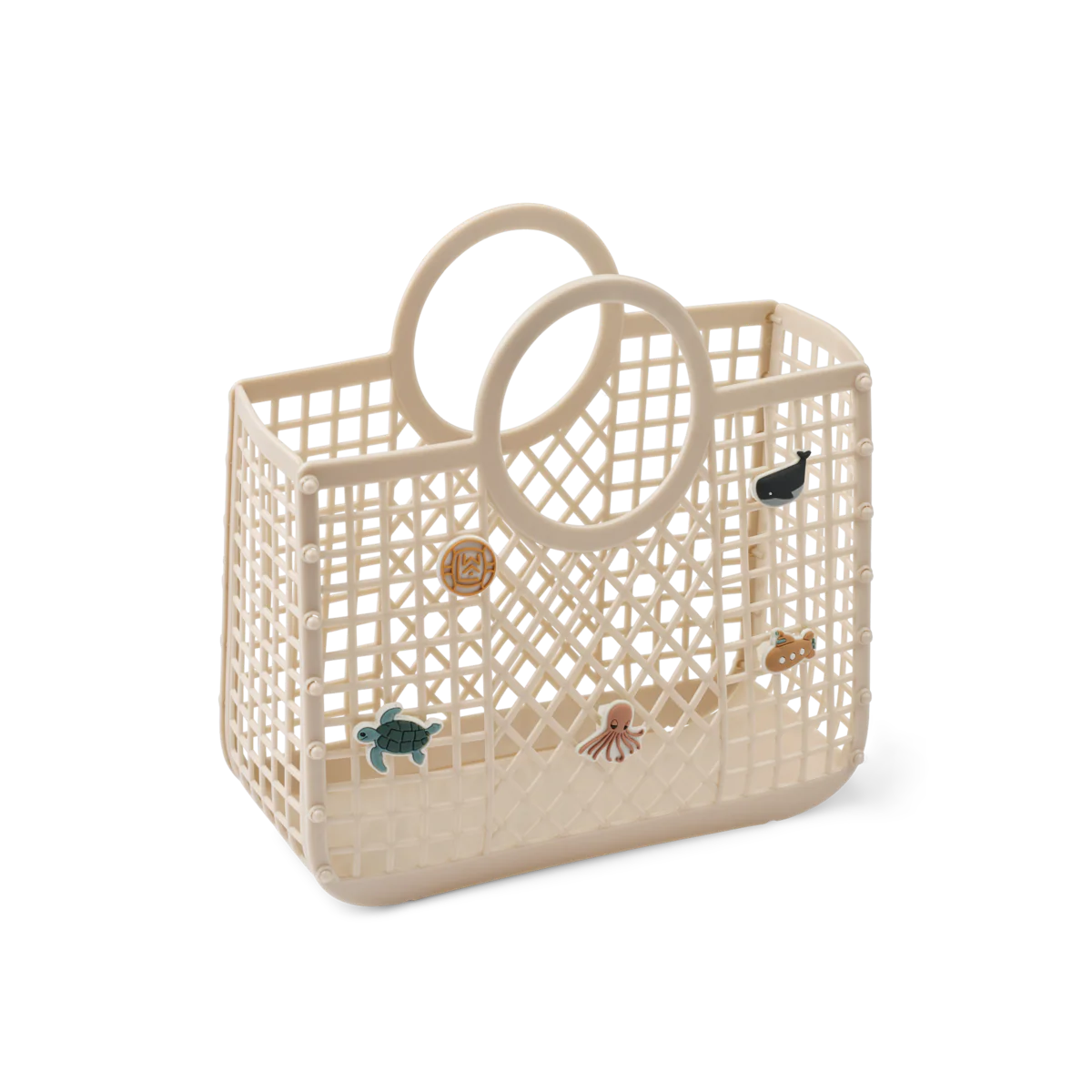 Samantha Basket With Charms (Sandy)