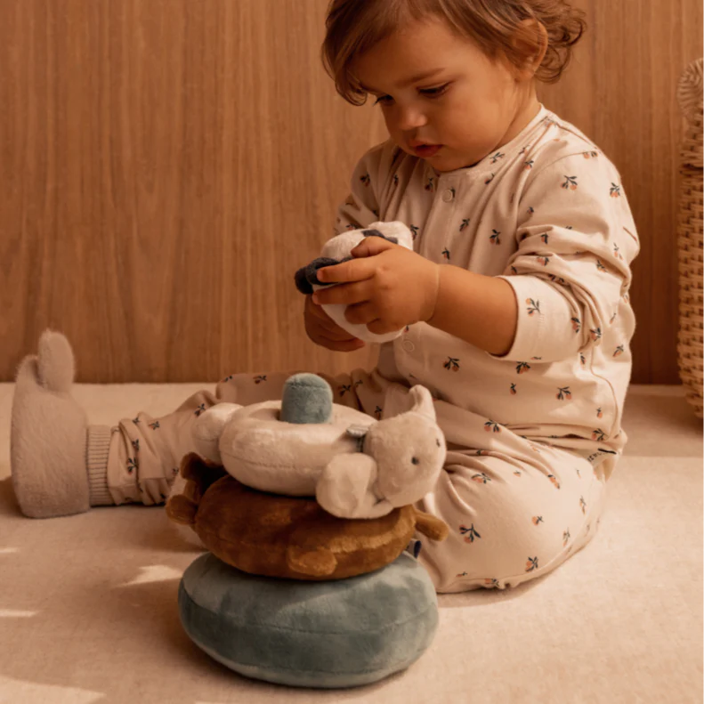 Sannie Plush Stacking Tower (Sandy Multi Mix) - Image 2