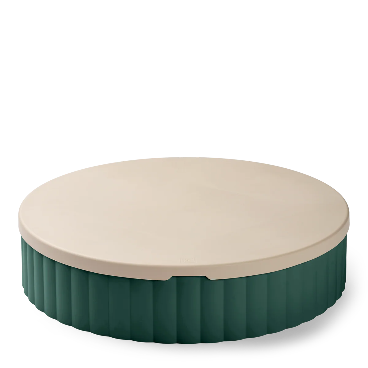 Saul Sandpit with Protective Lid (Garden Green/Sandy) - Image 4
