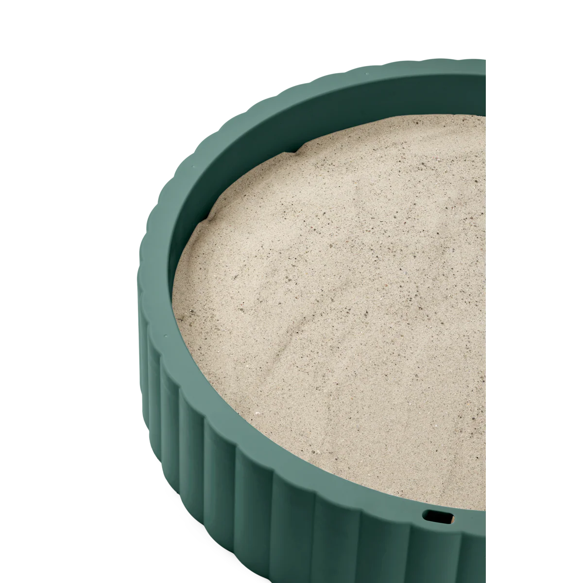 Saul Sandpit with Protective Lid (Garden Green/Sandy) - Image 5