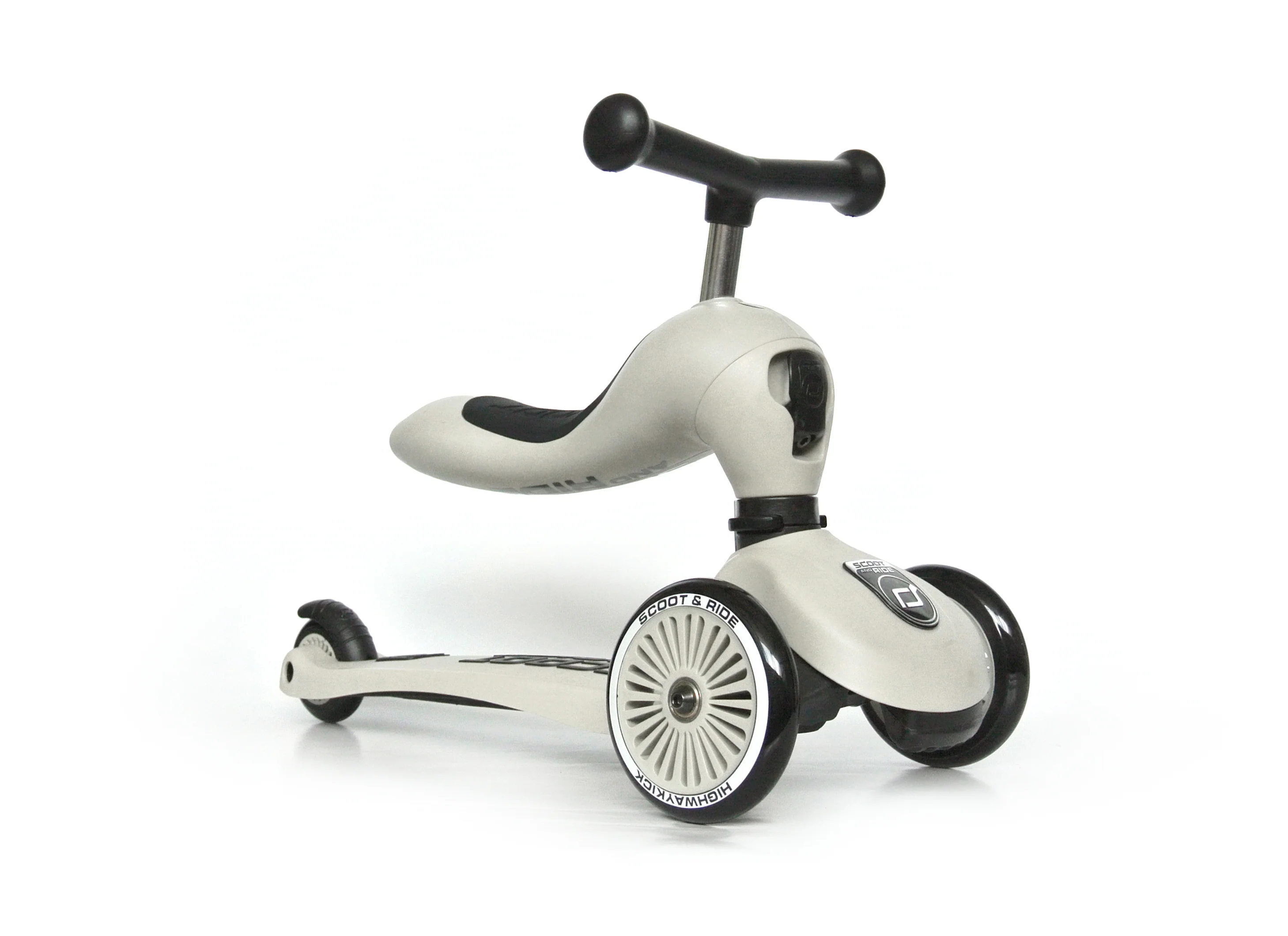 Highway Kick 1 Scooter and Pushbike All-in-One (Ash) - Image 5