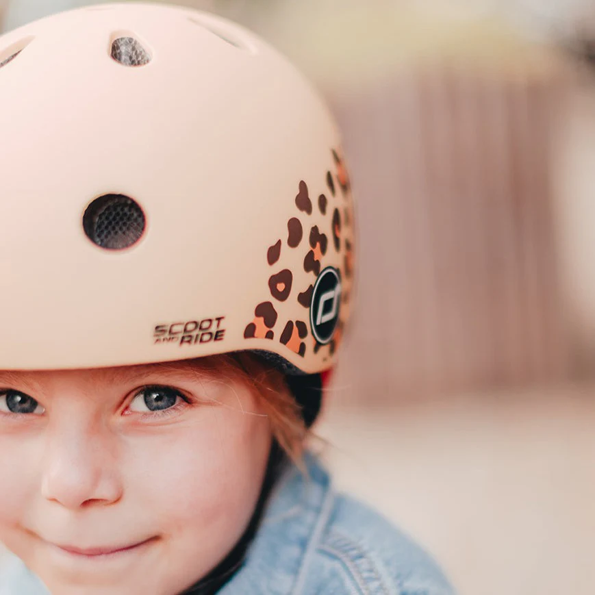 Leopard Print Baby Helmet (XXS-S) - Image 6