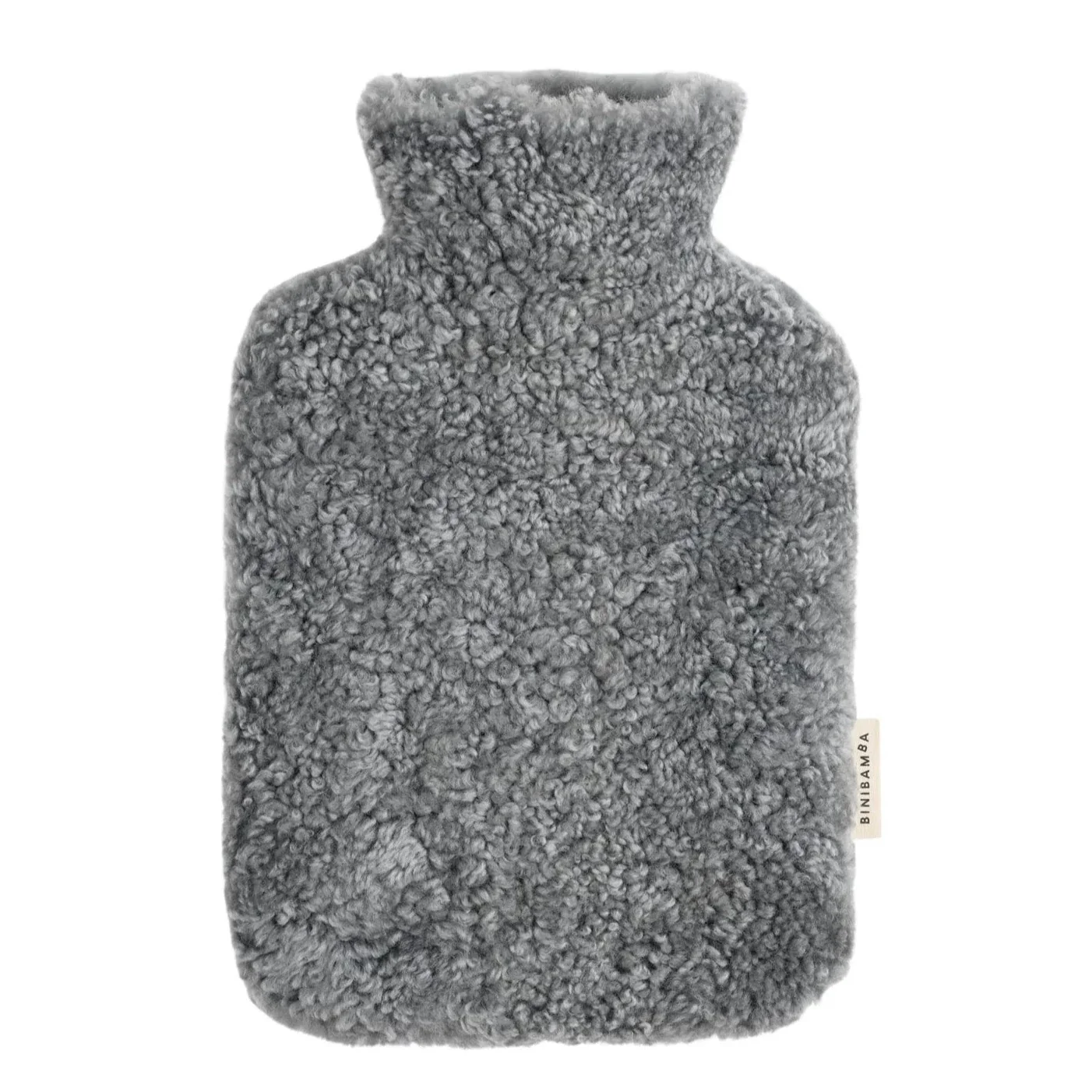 Sheepskin Hot Water Bottle Cover (Gris)