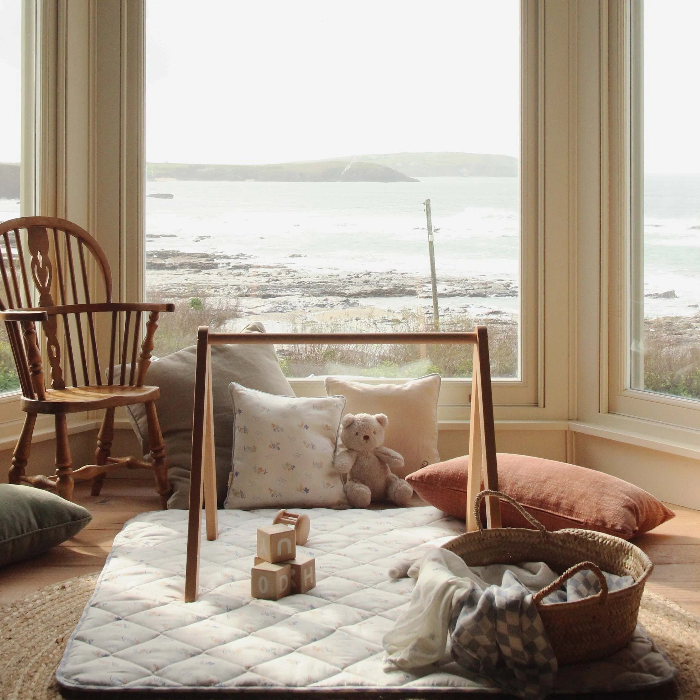 Quilted Stay & Play Mat (Coastline) - Image 9