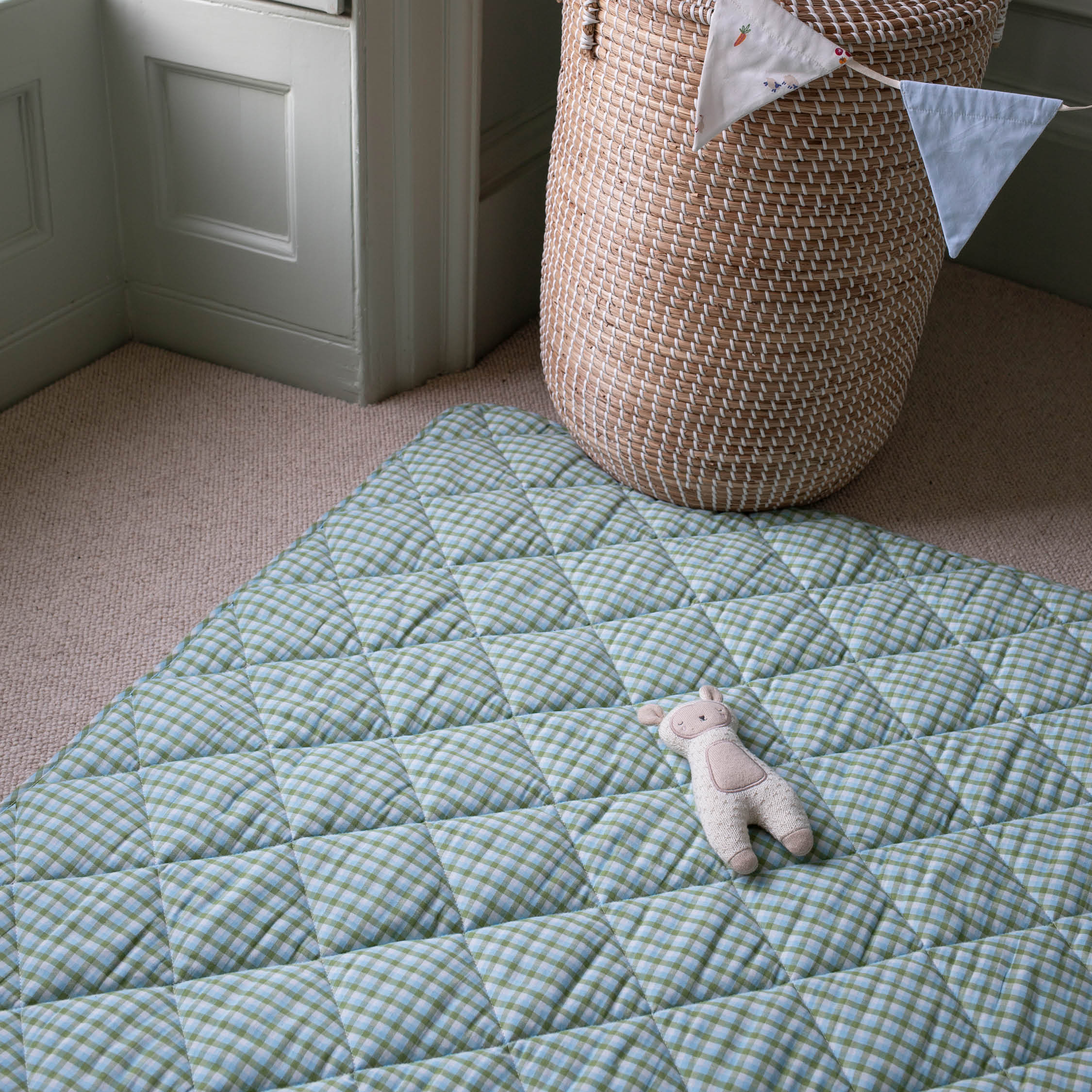 Quilted Stay & Play Mat (Little Farm) - Image 4