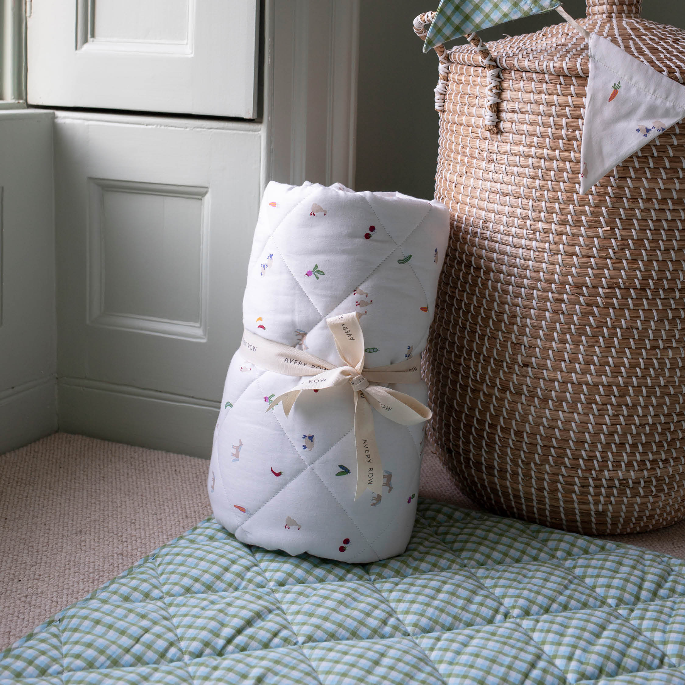 Quilted Stay & Play Mat (Little Farm) - Image 6