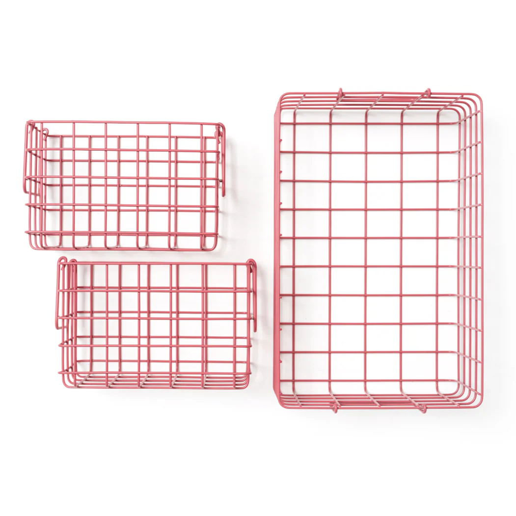 Coated Steel Wire Storage Baskets (Berry) - Image 5