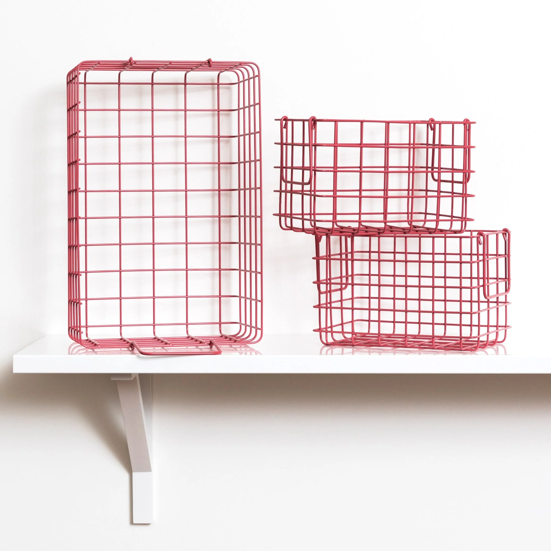 Coated Steel Wire Storage Baskets (Berry) - Image 6