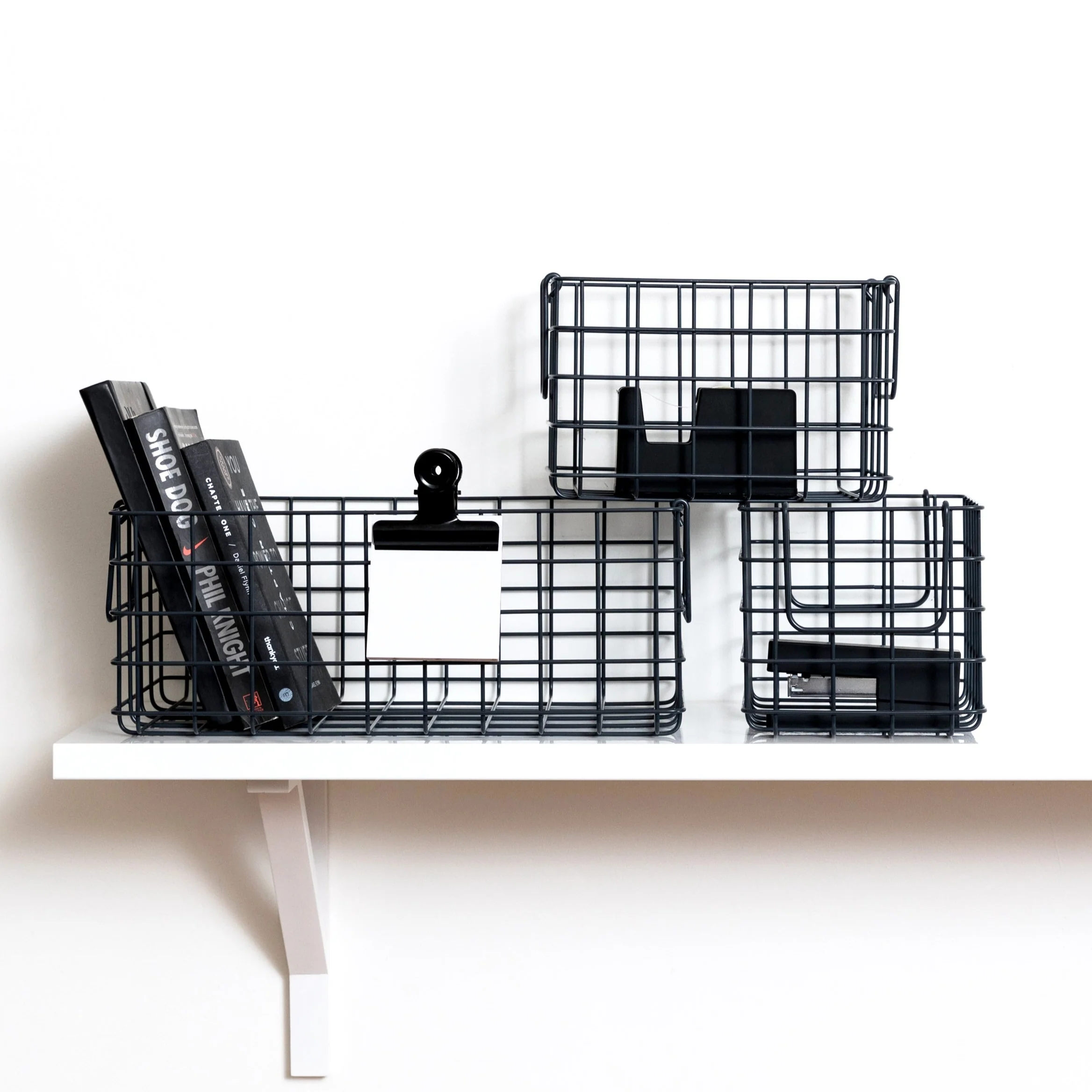 Coated Steel Wire Storage Baskets (Slate) - Image 6