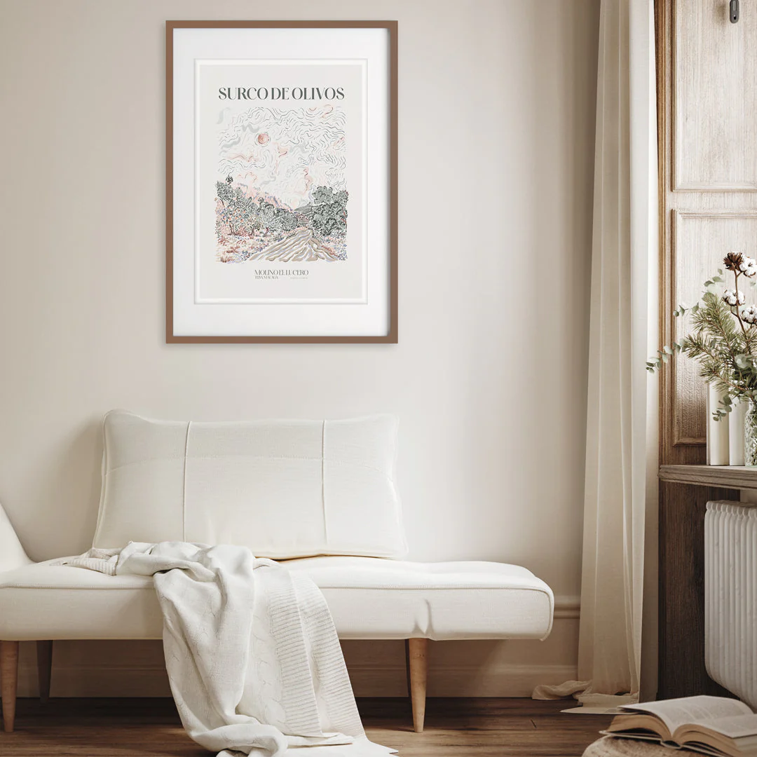 Surco De Olivos Art Print - Image 3
