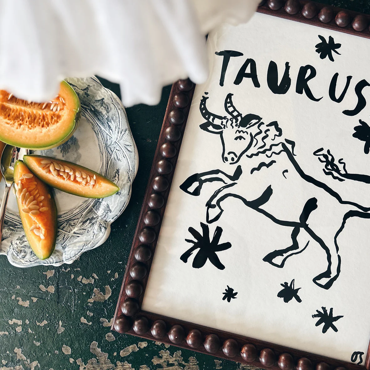 Taurus Star Sign Art Print - Image 4