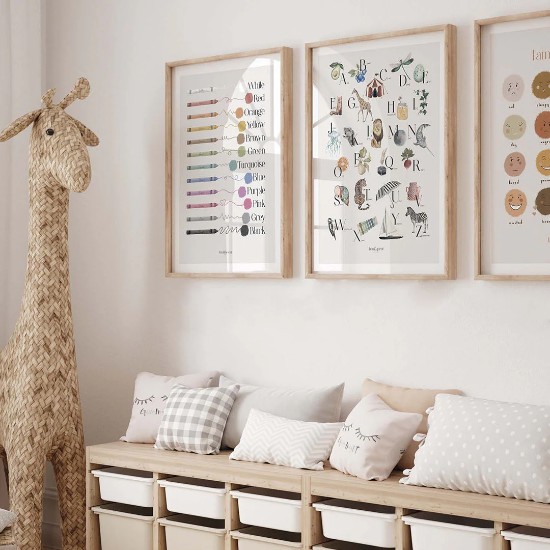 The Alphabet Art Print - Image 3