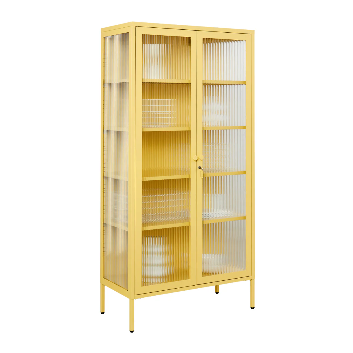 The Collector Mustard Made Storage Cabinet (Butter) - Image 4