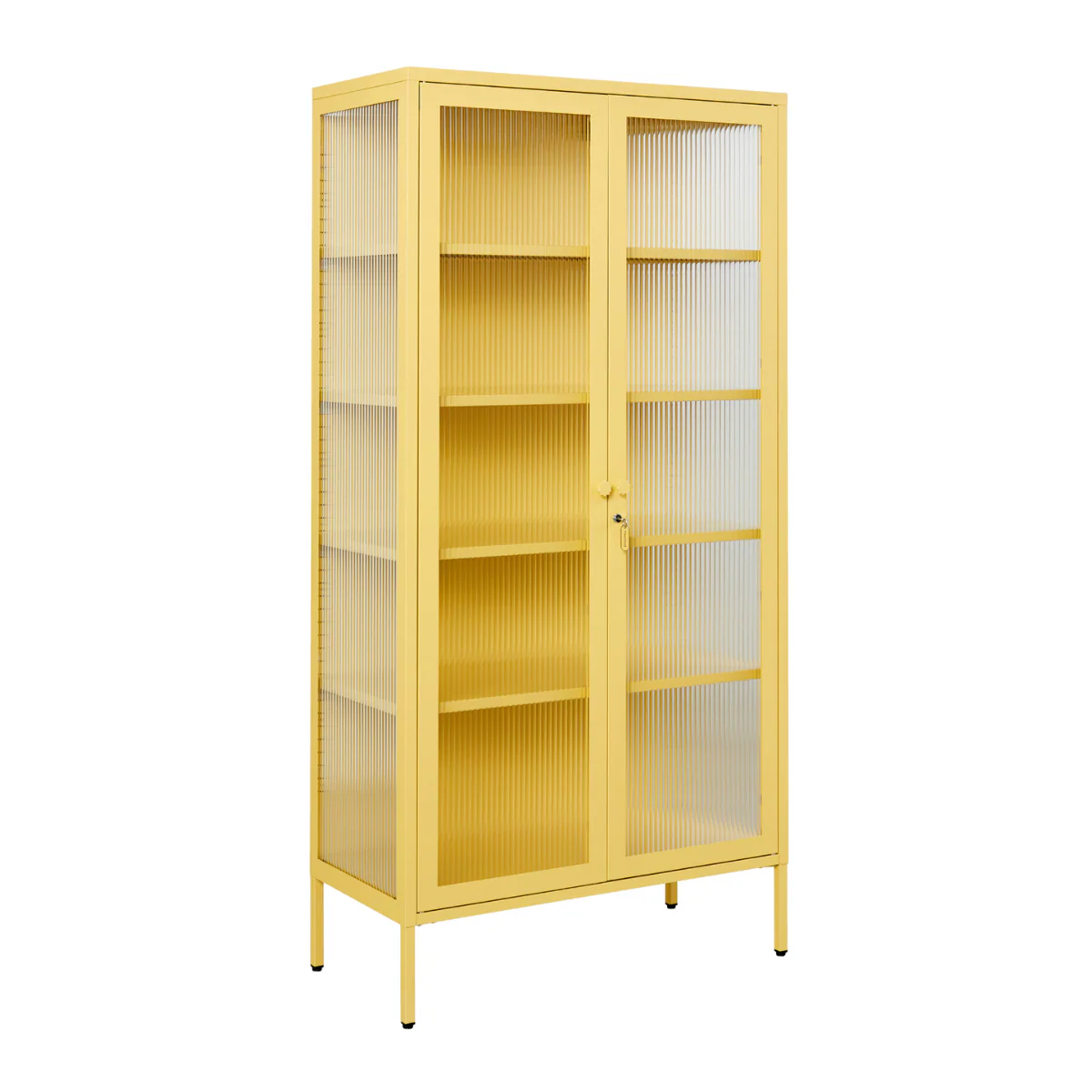 The Collector Mustard Made Storage Cabinet (Butter) - Image 5