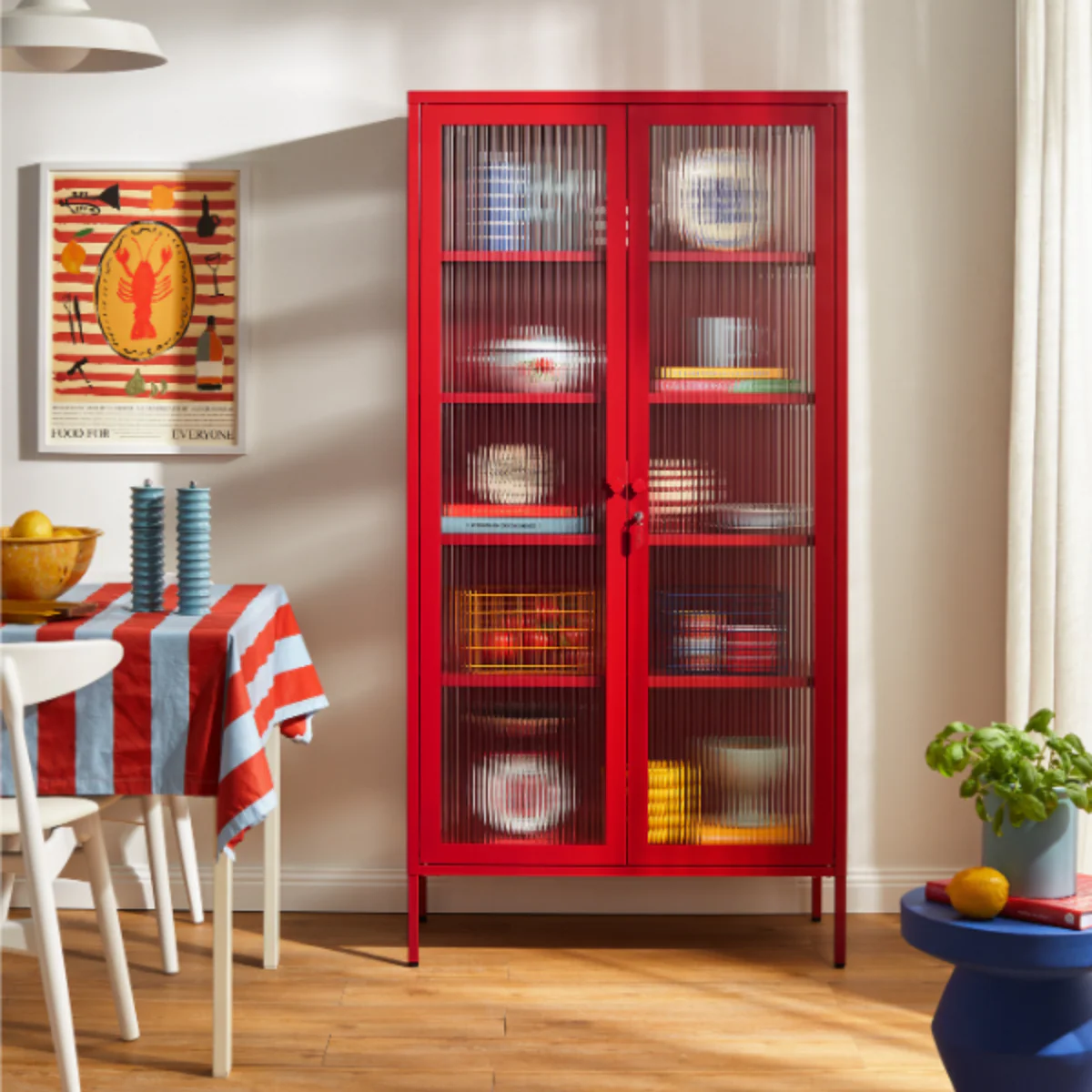 The Collector Mustard Made Storage Cabinet (Poppy) - Image 5