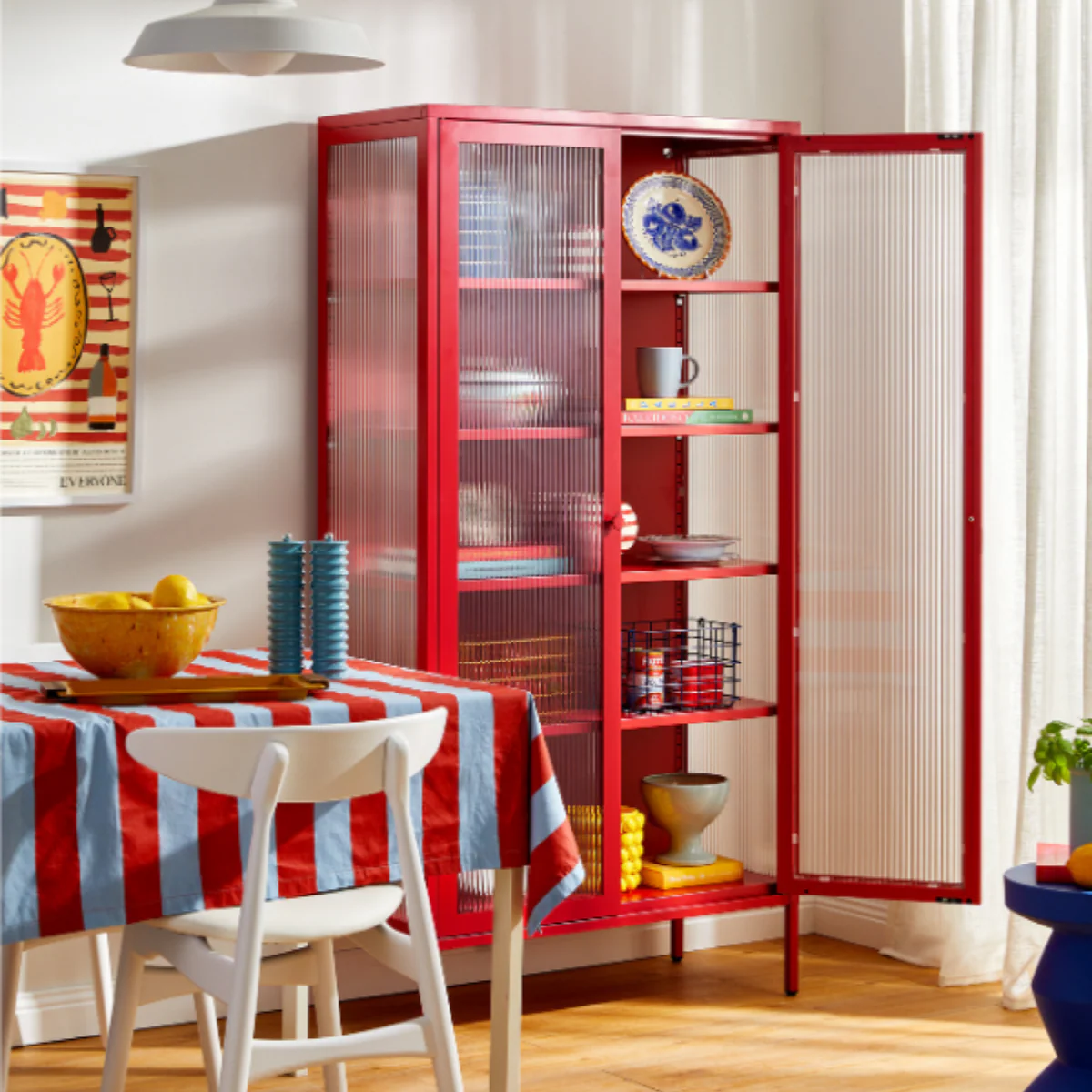 The Collector Mustard Made Storage Cabinet (Poppy) - Image 9