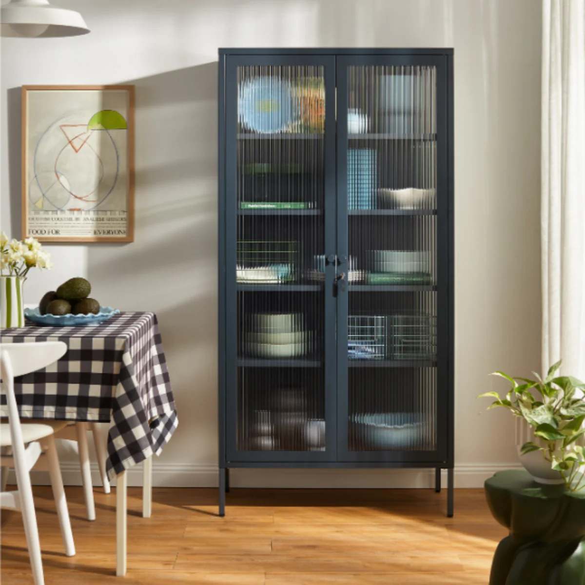 The Collector Mustard Made Storage Cabinet (Slate) - Image 5