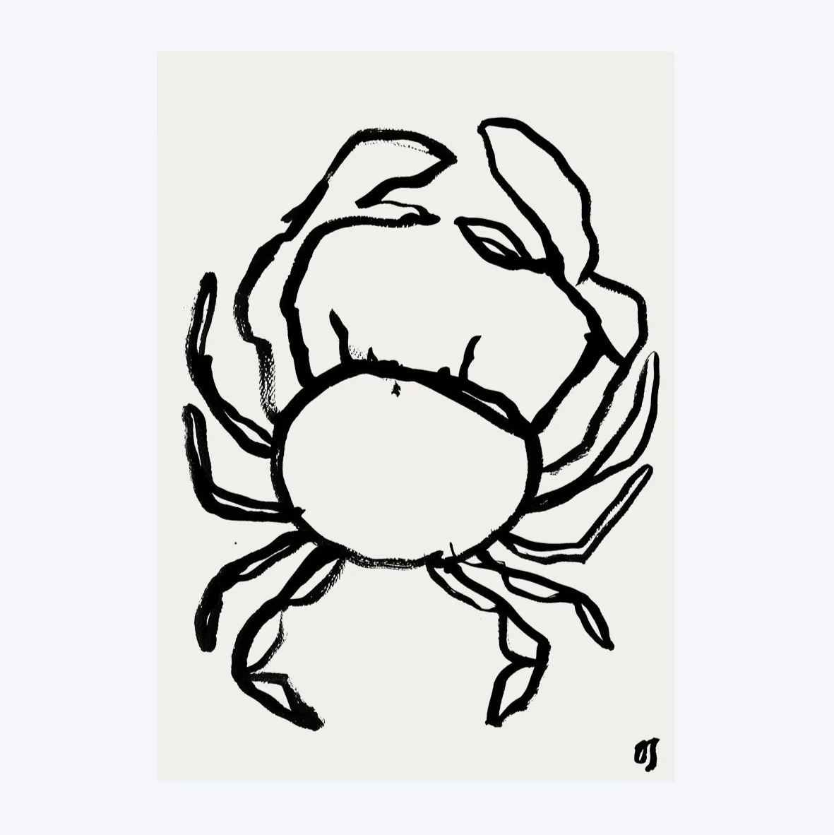 The Crab Art Print - Image 3