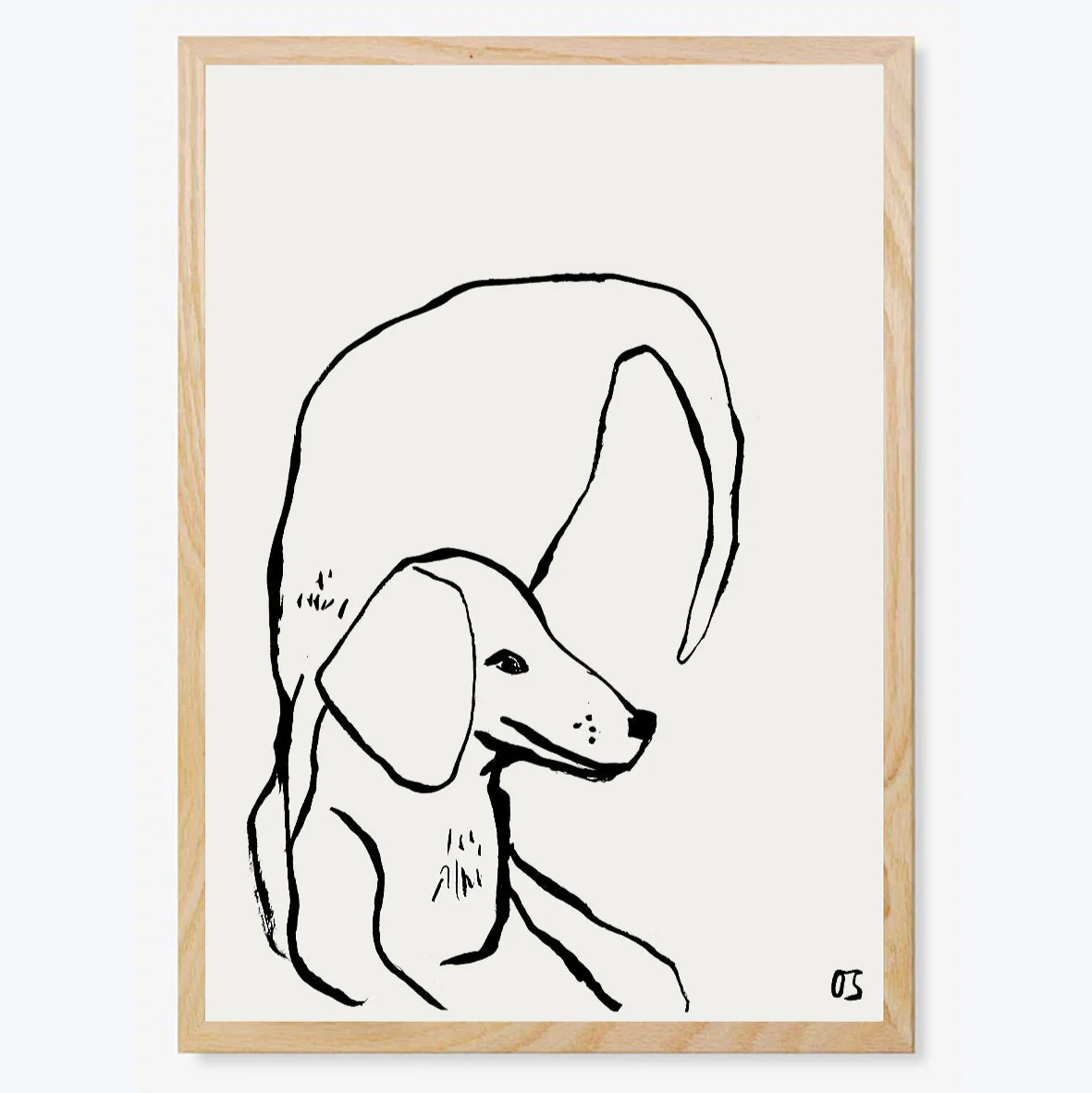 The Dachshund Art Print - Image 2