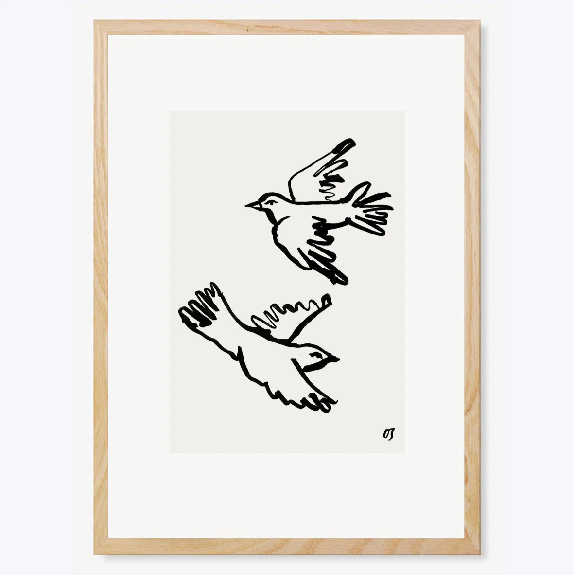 The Doves Art Print - Image 3