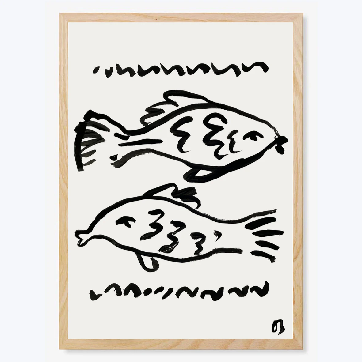 The Fish Art Print - Image 2