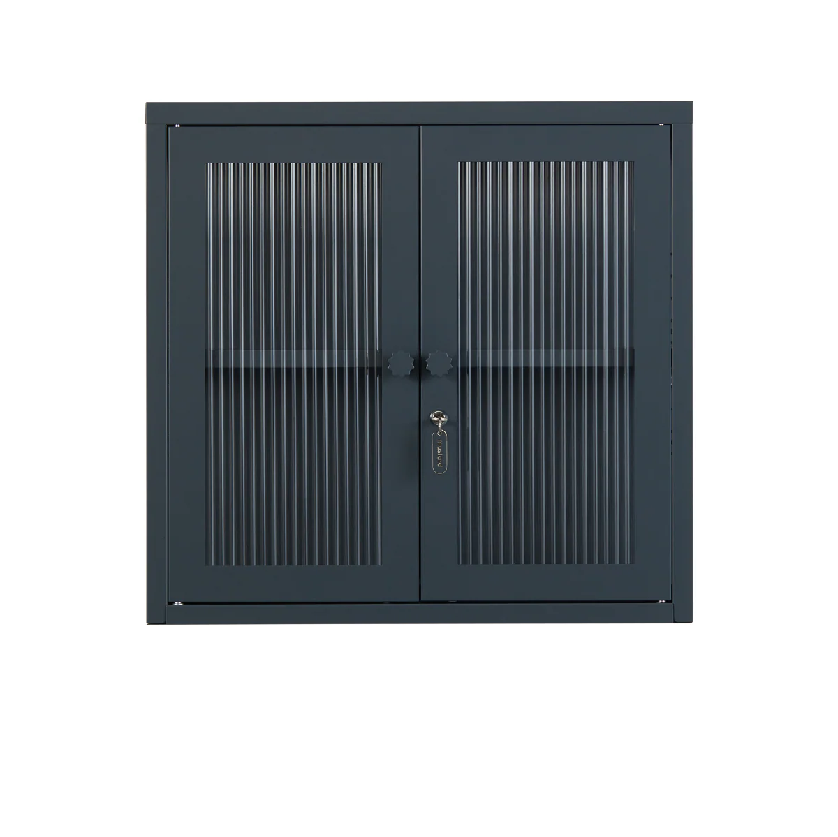 The Kit Mustard Made Wall Shelves Cabinet (Slate) - Image 2